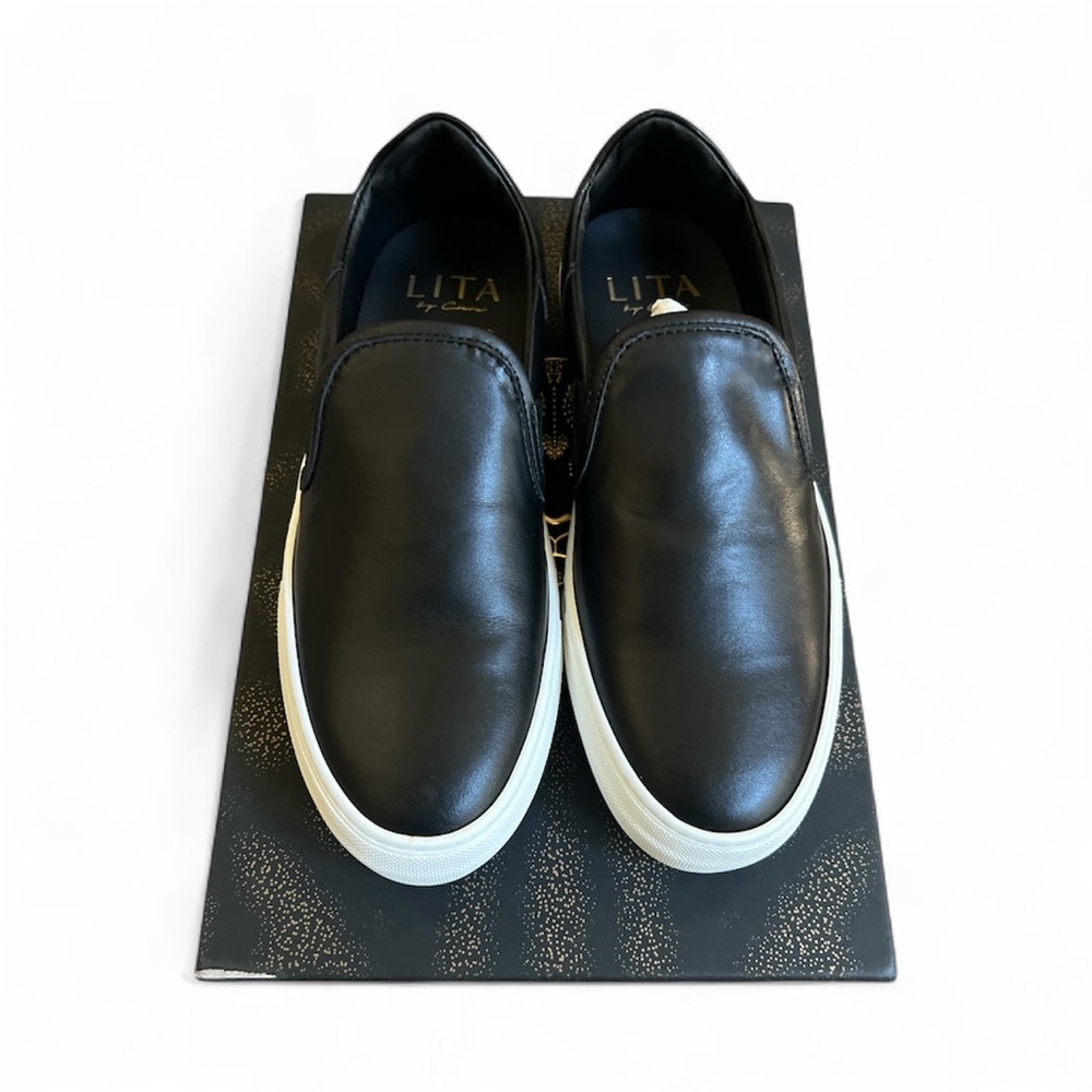 🐯 LITA by Ciara Leather Slip-On Shoes